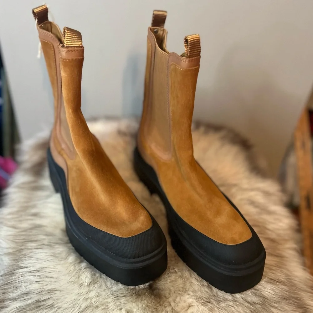Sam Edelman Chelsea booties / leather - Picture 4 of 16